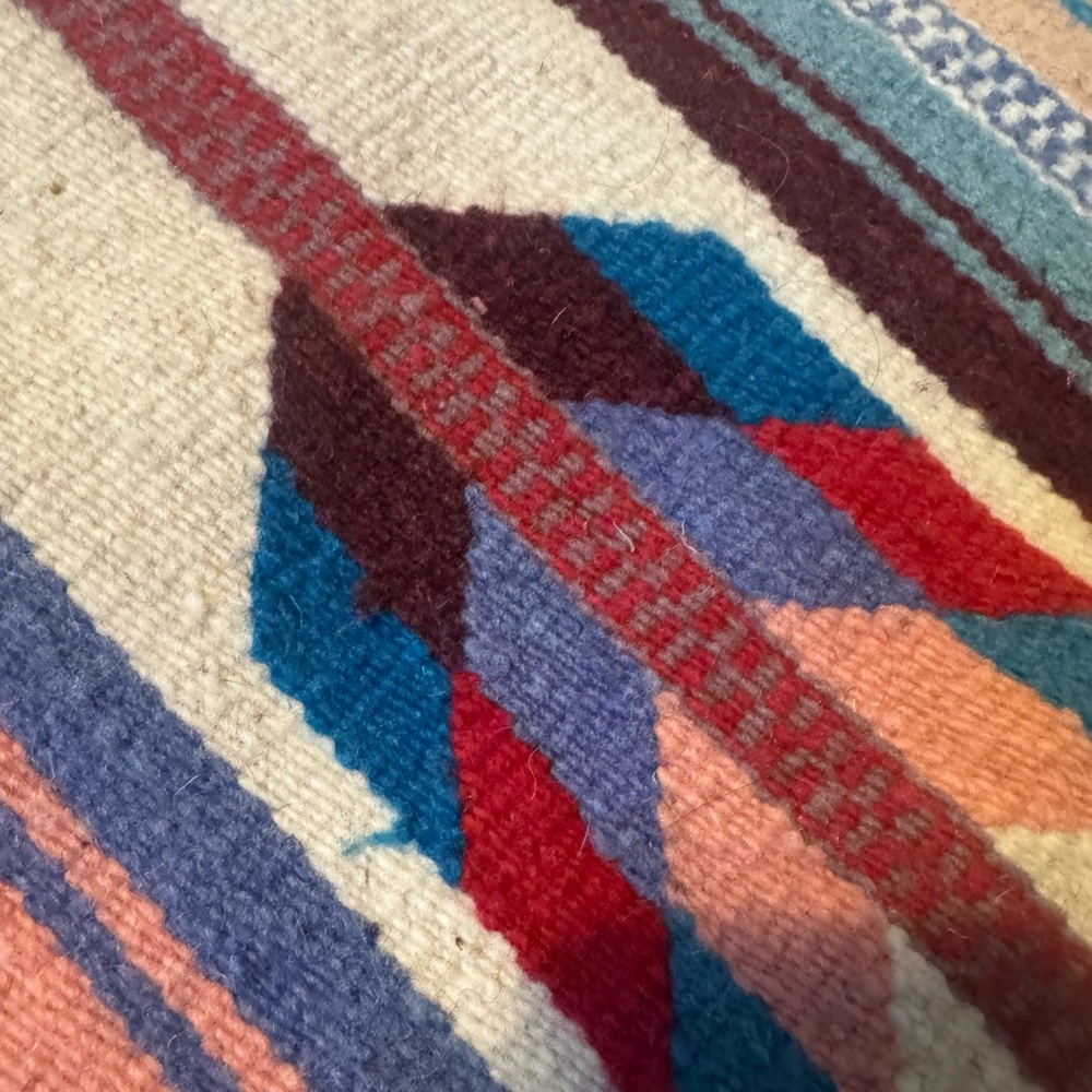 Southwestern Woven Wall Tapestry or Rug - Picture 3 of 6